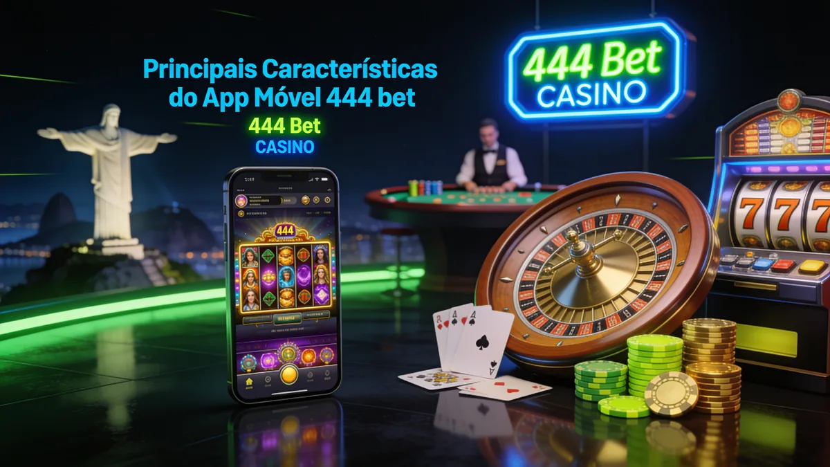 Principais Características do App Móvel 444 bet: guia de 444 bet para jogadores no Brasil